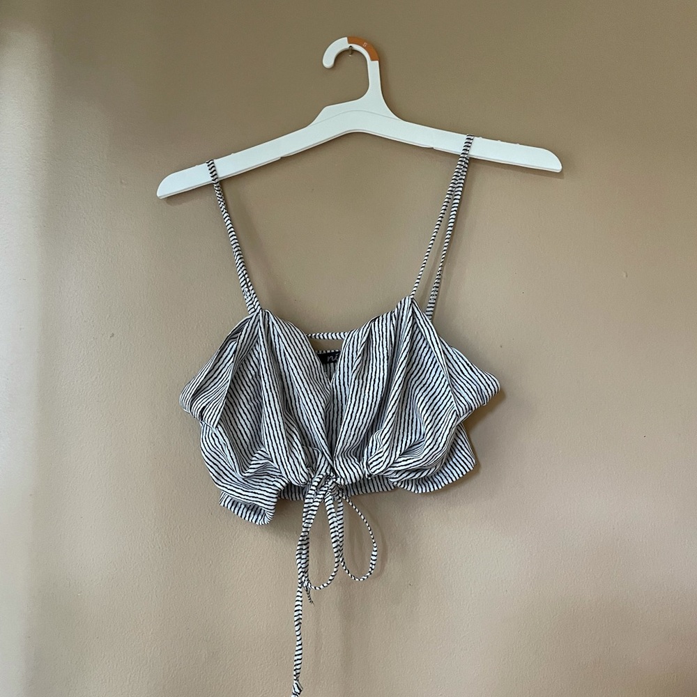 Ninie striped crop top LF